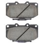 MPA 1003-0647M Quality-Built Black Series Semi-Metallic Brake Pads w/ Hardware