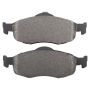 MPA 1003-0648C Quality-Built Black Series Ceramic Brake Pads w/ Hardware