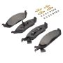 MPA 1003-0650C Quality-Built Black Series Ceramic Brake Pads w/ Hardware