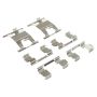 MPA 1003-0652C Quality-Built Black Series Ceramic Brake Pads w/ Hardware