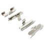 MPA 1003-0655M Quality-Built Black Series Semi-Metallic Brake Pads w/ Hardware
