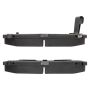 MPA 1003-0668C Quality-Built Black Series Ceramic Brake Pads w/ Hardware