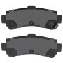 MPA 1003-0669C Quality-Built Black Series Ceramic Brake Pads w/ Hardware