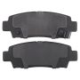 MPA 1003-0672C Quality-Built Black Series Ceramic Brake Pads w/ Hardware