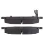 MPA 1003-0672C Quality-Built Black Series Ceramic Brake Pads w/ Hardware