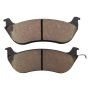 MPA 1003-0674C Quality-Built Black Series Ceramic Brake Pads w/ Hardware