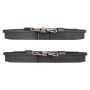 MPA 1003-0676C Quality-Built Black Series Ceramic Brake Pads w/ Hardware