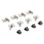 MPA 1003-0677C Quality-Built Black Series Ceramic Brake Pads w/ Hardware