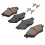MPA 1003-0678C Quality-Built Black Series Ceramic Brake Pads w/ Hardware