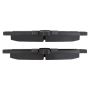 MPA 1003-0678C Quality-Built Black Series Ceramic Brake Pads w/ Hardware