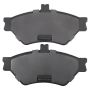 MPA 1003-0678M Quality-Built Black Series Semi-Metallic Brake Pads w/ Hardware