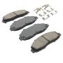 MPA 1003-0679C Quality-Built Black Series Ceramic Brake Pads w/ Hardware