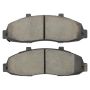 MPA 1003-0679C Quality-Built Black Series Ceramic Brake Pads w/ Hardware
