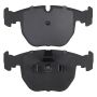 MPA 1003-0681C Quality-Built Black Series Ceramic Brake Pads w/ Hardware