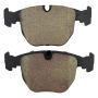 MPA 1003-0681C Quality-Built Black Series Ceramic Brake Pads w/ Hardware