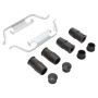 MPA 1003-0681M Quality-Built Black Series Semi-Metallic Brake Pads w/ Hardware