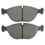 MPA 1003-0682M Quality-Built Black Series Semi-Metallic Brake Pads w/ Hardware