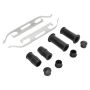 MPA 1003-0682M Quality-Built Black Series Semi-Metallic Brake Pads w/ Hardware