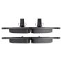 MPA 1003-0682M Quality-Built Black Series Semi-Metallic Brake Pads w/ Hardware