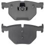 MPA 1003-0683AC Quality-Built Black Series Ceramic Brake Pads w/ Hardware