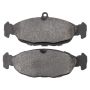 MPA 1003-0688AM Quality-Built Black Series Semi-Metallic Brake Pads w/ Hardware
