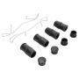 MPA 1003-0688C Quality-Built Black Series Ceramic Brake Pads w/ Hardware
