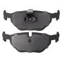 MPA 1003-0692AM Quality-Built Black Series Semi-Metallic Brake Pads w/ Hardware