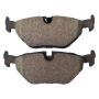 MPA 1003-0692AM Quality-Built Black Series Semi-Metallic Brake Pads w/ Hardware
