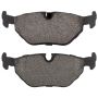 MPA 1003-0692BC Quality-Built Black Series Ceramic Brake Pads w/ Hardware