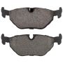 MPA 1003-0692BM Quality-Built Black Series Semi-Metallic Brake Pads w/ Hardware