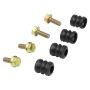 MPA 1003-0696C Quality-Built Black Series Ceramic Brake Pads w/ Hardware
