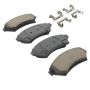 MPA 1003-0699C Quality-Built Black Series Ceramic Brake Pads w/ Hardware