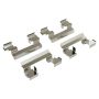 MPA 1003-0699M Quality-Built Black Series Semi-Metallic Brake Pads w/ Hardware