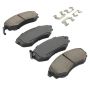 MPA 1003-0700BC Quality-Built Black Series Ceramic Brake Pads w/ Hardware