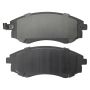 MPA 1003-0700BC Quality-Built Black Series Ceramic Brake Pads w/ Hardware