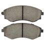 MPA 1003-0700BC Quality-Built Black Series Ceramic Brake Pads w/ Hardware
