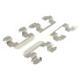 MPA 1003-0700BC Quality-Built Black Series Ceramic Brake Pads w/ Hardware
