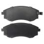 MPA 1003-0700M Quality-Built Black Series Semi-Metallic Brake Pads w/ Hardware