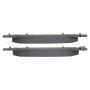 MPA 1003-0702AM Quality-Built Black Series Semi-Metallic Brake Pads w/ Hardware