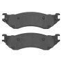 MPA 1003-0702M Quality-Built Black Series Semi-Metallic Brake Pads w/ Hardware