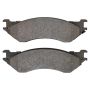 MPA 1003-0702M Quality-Built Black Series Semi-Metallic Brake Pads w/ Hardware