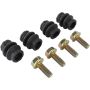 MPA 1003-0706M Quality-Built Black Series Semi-Metallic Brake Pads w/ Hardware