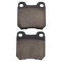 MPA 1003-0709C Quality-Built Black Series Ceramic Brake Pads w/ Hardware