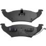 MPA 1003-0715M Quality-Built Black Series Semi-Metallic Brake Pads w/ Hardware