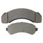 MPA 1003-0717M Quality-Built Black Series Semi-Metallic Brake Pads