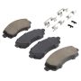 MPA 1003-0722C Quality-Built Black Series Ceramic Brake Pads w/ Hardware