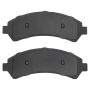 MPA 1003-0726C Quality-Built Black Series Ceramic Brake Pads w/ Hardware