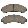 MPA 1003-0726C Quality-Built Black Series Ceramic Brake Pads w/ Hardware