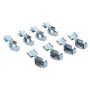MPA 1003-0726C Quality-Built Black Series Ceramic Brake Pads w/ Hardware
