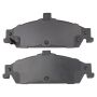 MPA 1003-0727C Quality-Built Black Series Ceramic Brake Pads w/ Hardware